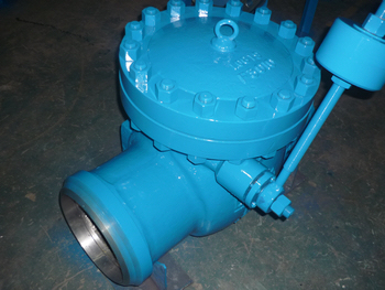 DIN 3840 BW ENDS SWING CHECK VALVE WITH COUNTERWEIGHT