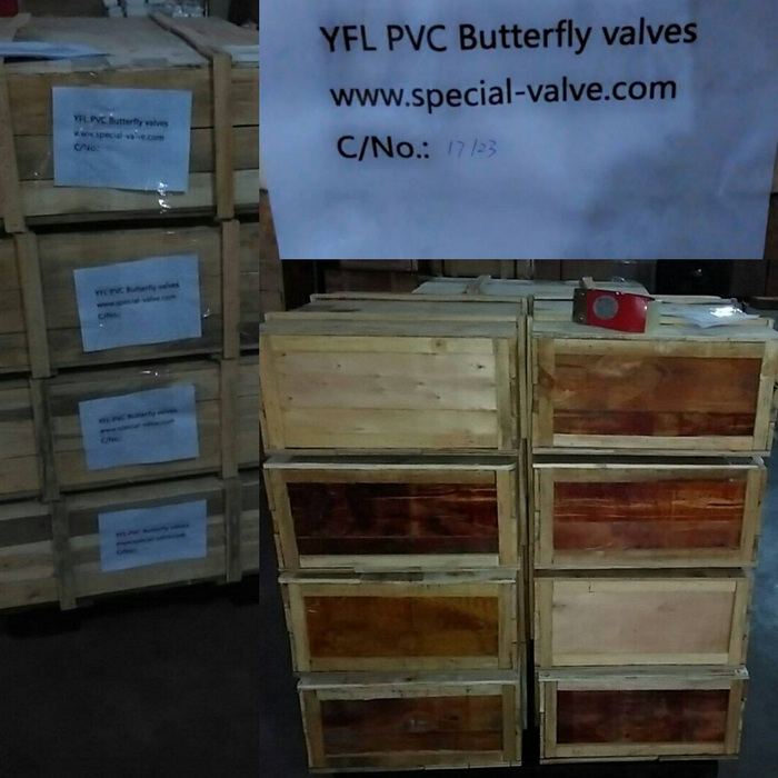 upvc butterfly valves