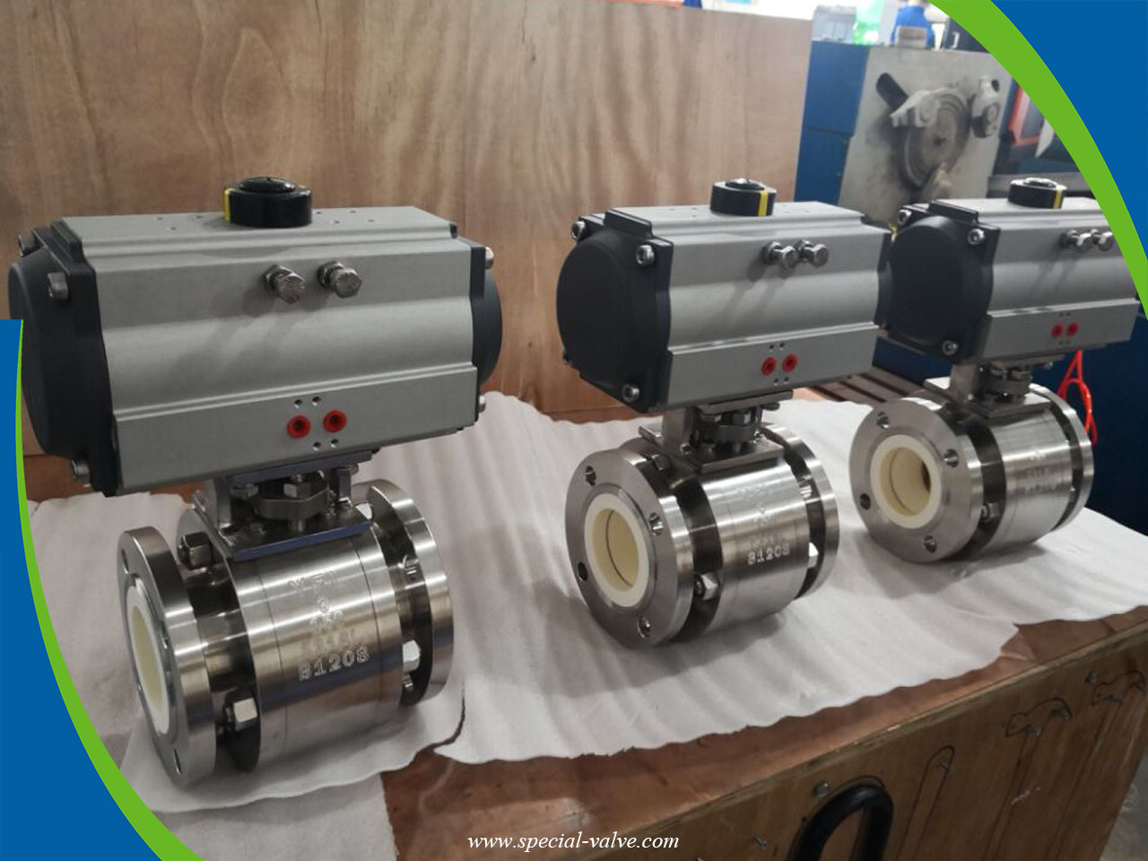 abrasion and corrosion resistant ceramic ball valves