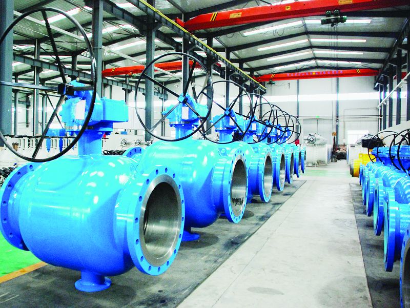 Flanged City Gas Fully welded ball valves