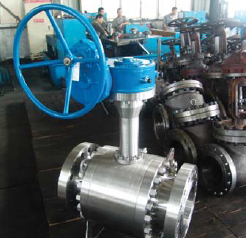 cryogenic trunnion mounted ball valves