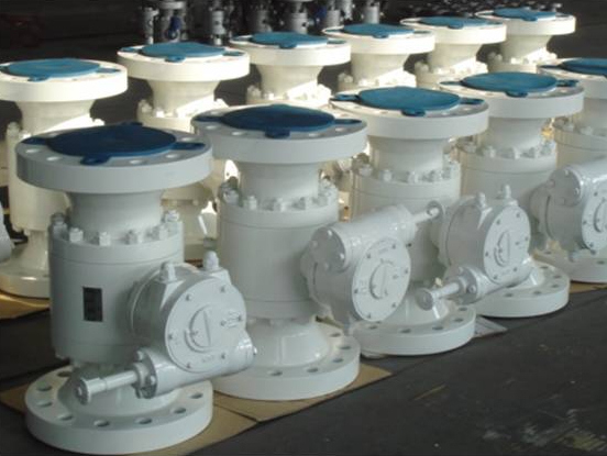 three pieces body forged floating ball valves
