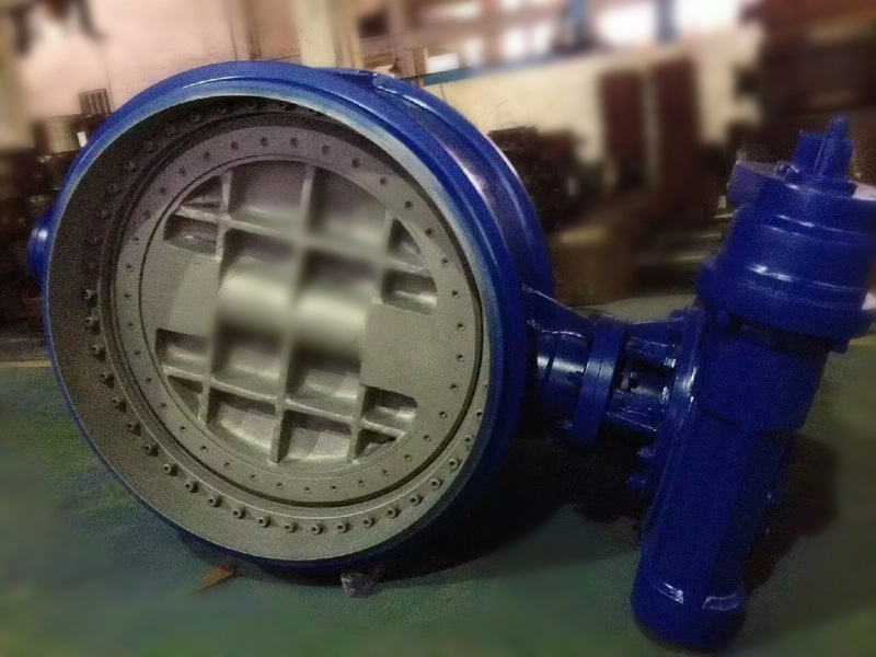 Full Metal to metal seal district heating butterfly valves