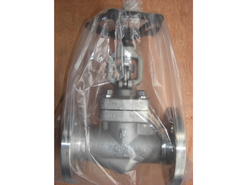 DIN Welded Flanged F316Ti Globe valve