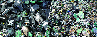 E-waste shredder