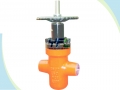 Válvulas de porta de laje de alta pressão campo petrolífero água de injeção