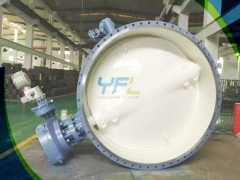 Bidirectional city gas butterfly valves