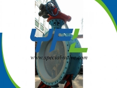 Large size PFA Lined butterfly valve