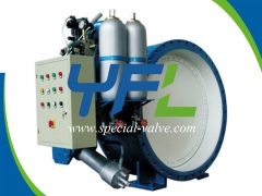 Accumulator Type Hydraulic Slow Closing Butterfly Valve by YFL
