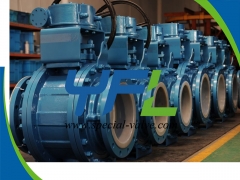 Teflon Lined Ball Valves for corrosive service by YFL