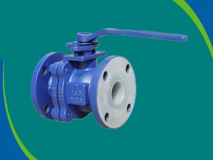 Corrosion resistant PFA Lined Ball Valves by YFL
